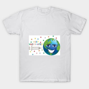 planet vaccinated T-Shirt